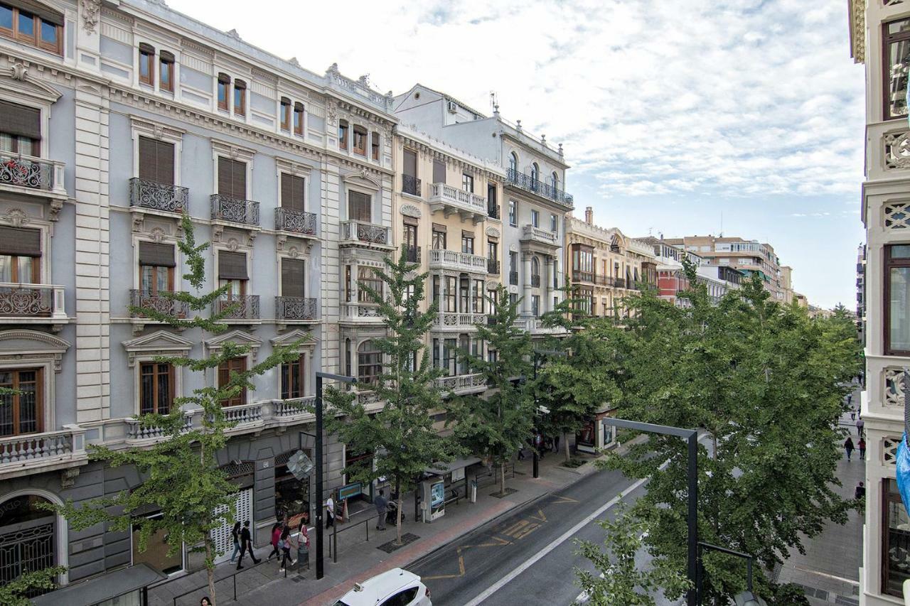 Apartamento Gran Via Luxury 3Br Granada Exterior foto